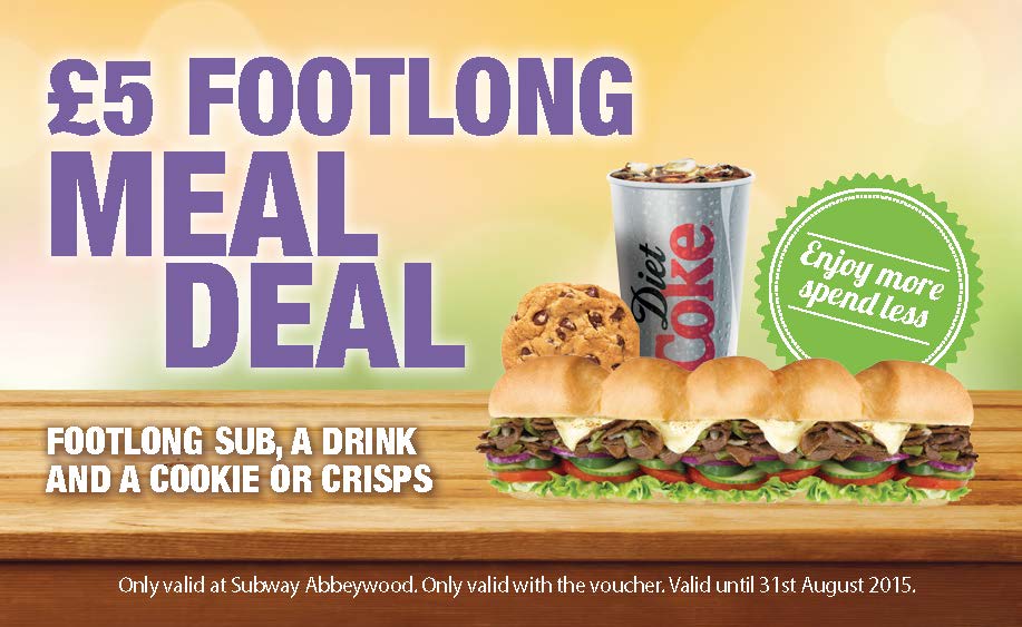£5 Footlong Meal Deal